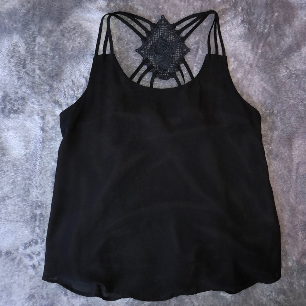Black dressy tank